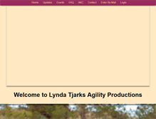 Tablet Screenshot of lyndatjarksagility.com